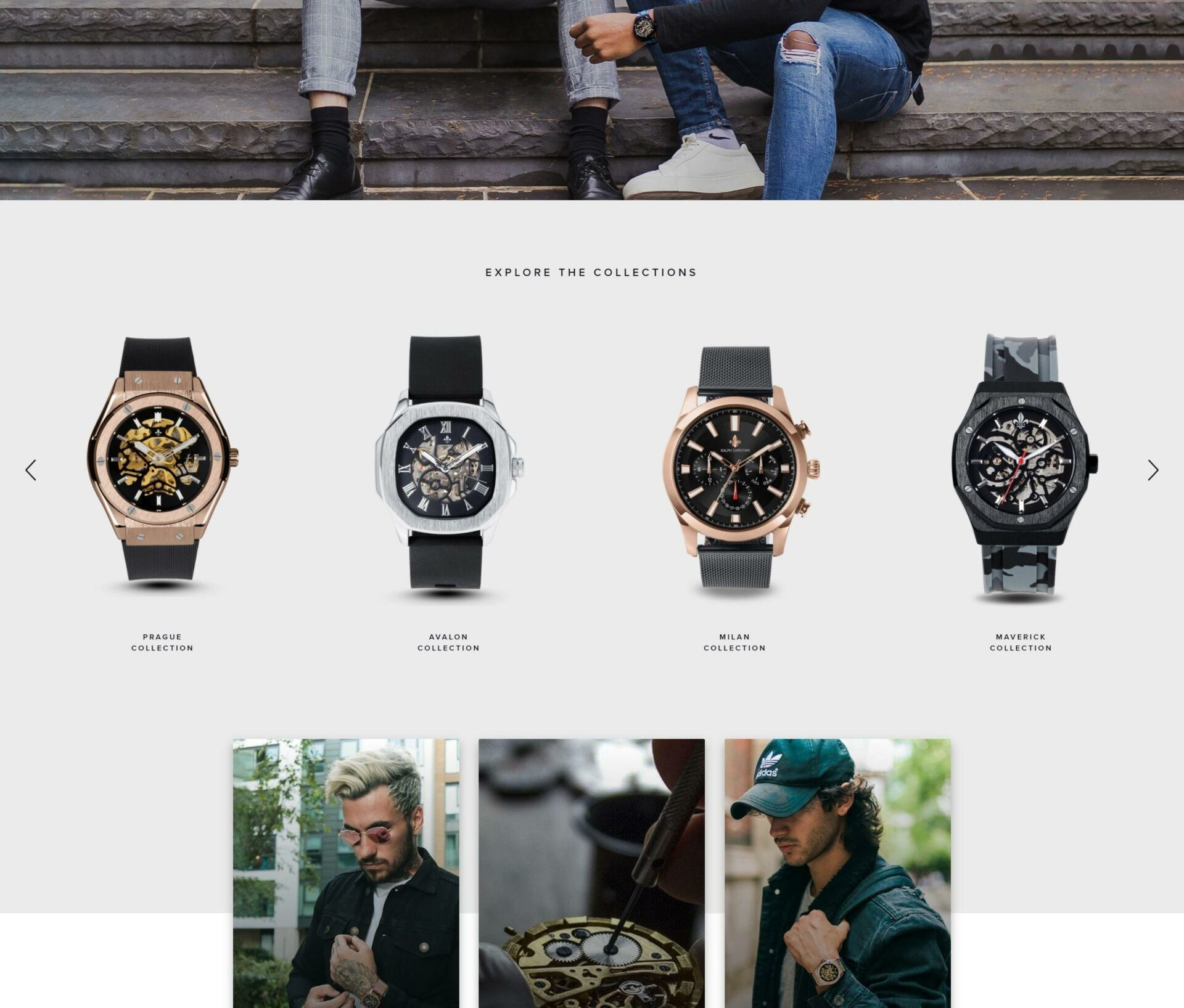 watch product animation for ralph christian website