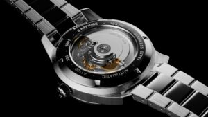 Luxury watch photography back render image