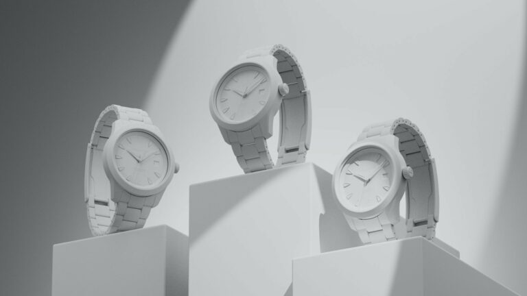 3D product modeling of a watch