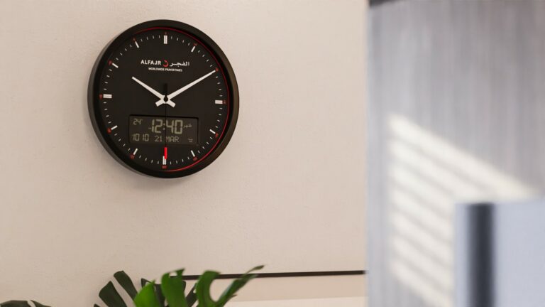 Prayer wall clock for the office
