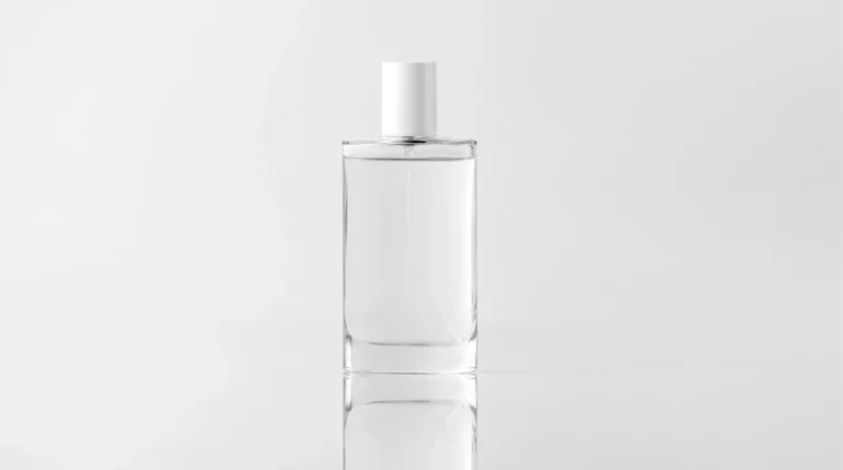 Catalog style of perfume photography
