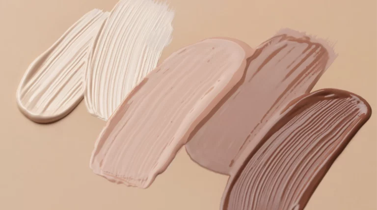 Traditional V.S. CGI Cosmetic Swatches