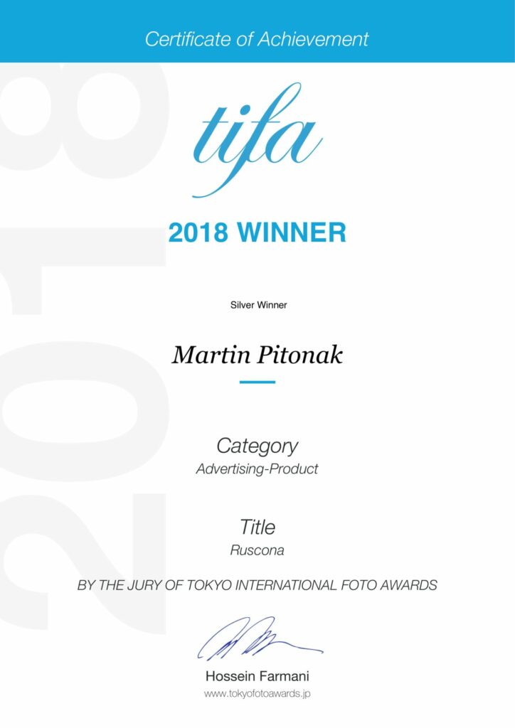 Tokyo International Foto Award winner