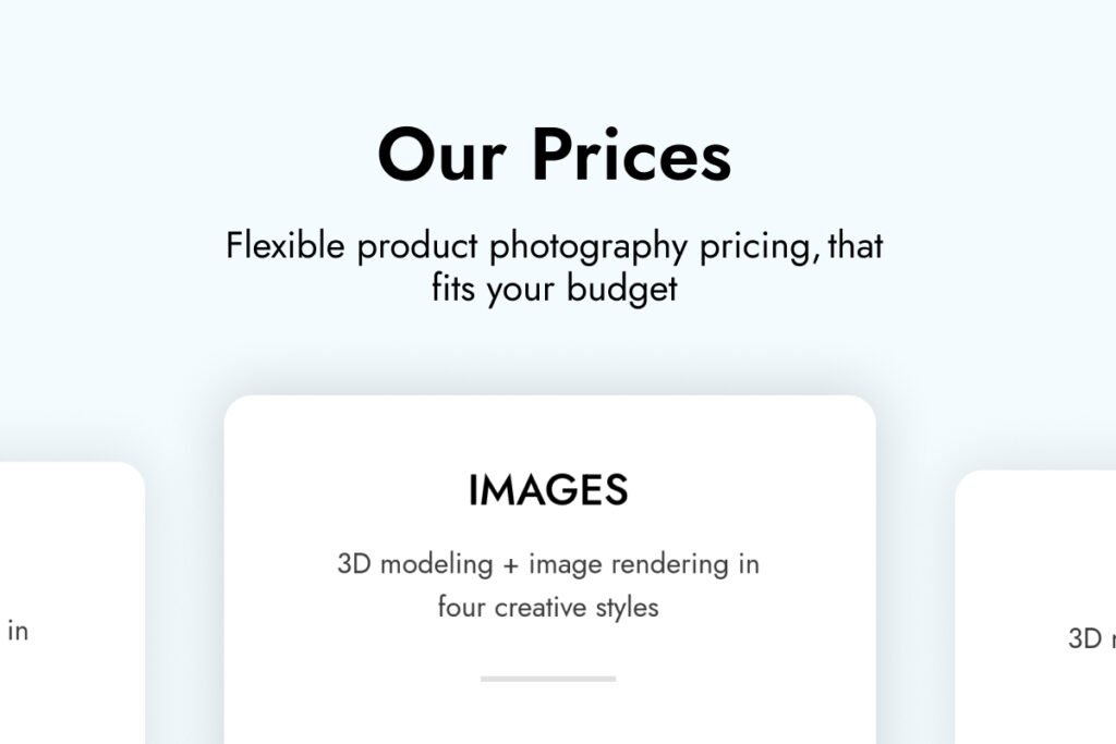 Photography Prices and Products