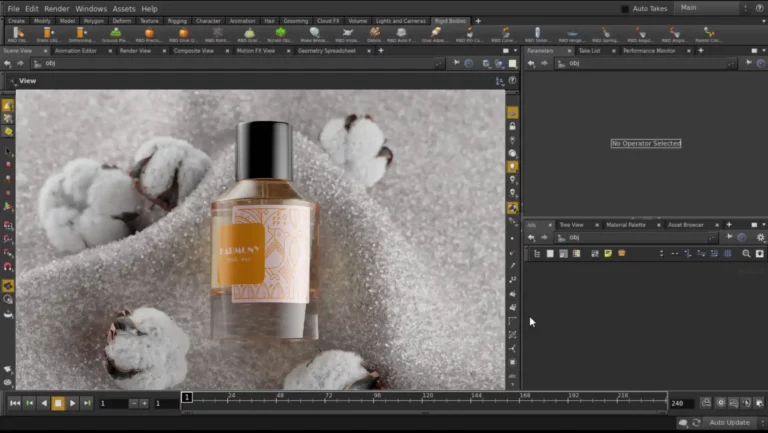 Houdini 3D software - Product Photography Software